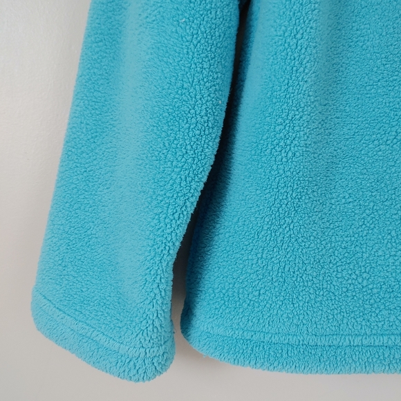 Fundy Resort Fleece Zip Up Sweatshirt Jacket Size Medium Blue - Picture 8 of 11
